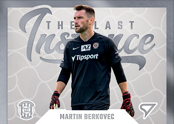 Martin Berkovec Brno SportZoo FORTUNA:LIGA 2022/23 2. serie The Last Instance #LI-27